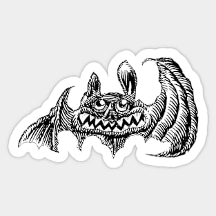 Batty Design Sticker